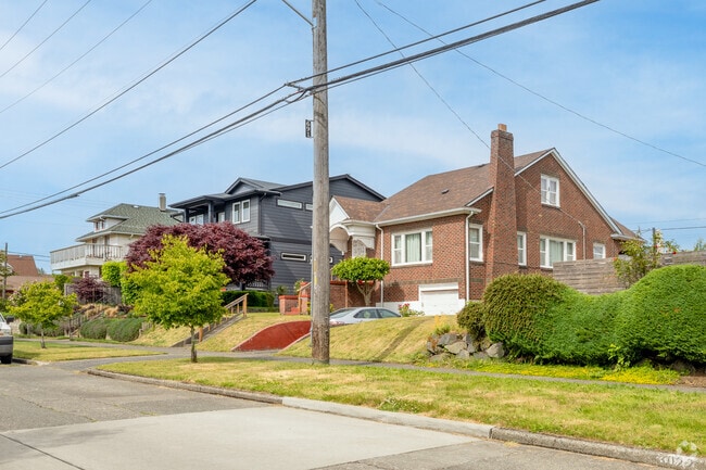 North Beacon Hill has quiet neighborhood streets with open sidewalks, perfect for walks.