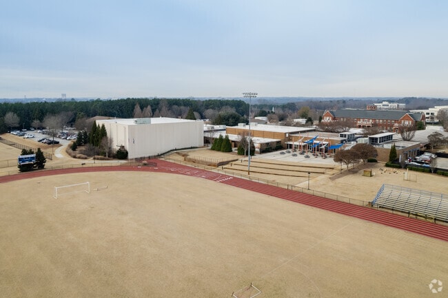 Back of Spartanburg Day School