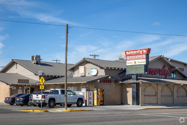 Simerly’s Groceries is Wendell’s only supermarket and sells everyday essentials.