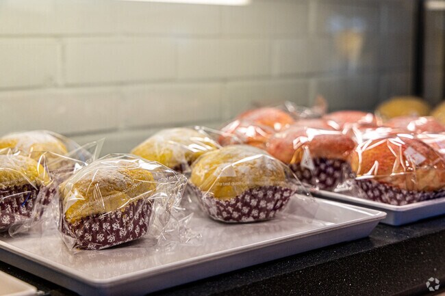 85 degrees has some delicious cakes and pastries you won't find anywhere else.