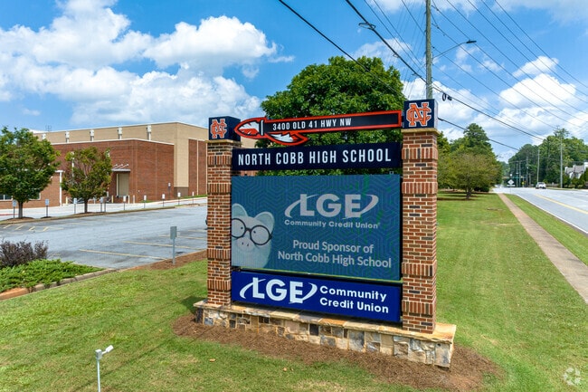 North Cobb High serves approximately 2900 students in the Cobb County School District.