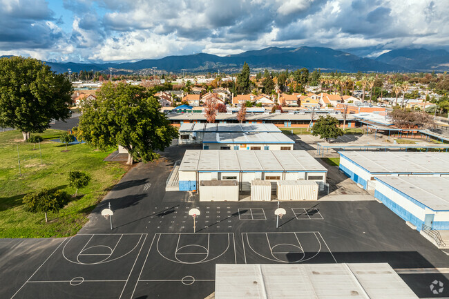 Barfield Elementary School offers many outdoor activities for students to stay active.