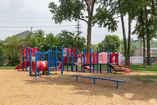 Edmonson Elementary School playground in the city of Madison Heights.