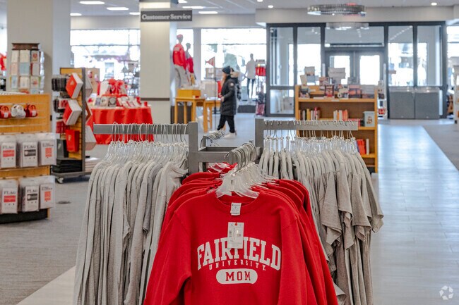 The Fairfield University store has options for everyone to support Fairfield's local college.