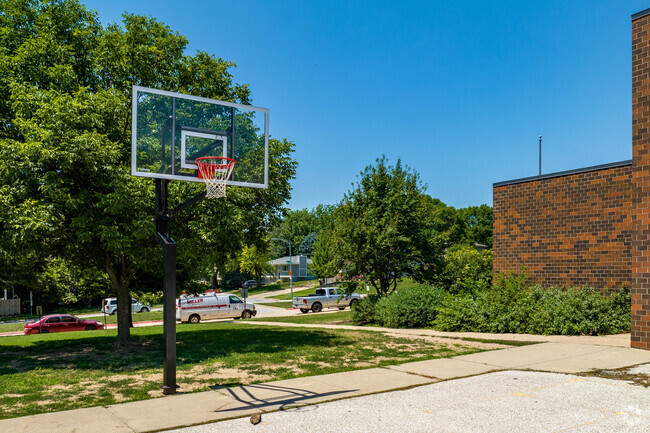 Several basketball hoops offer fun and physical education.