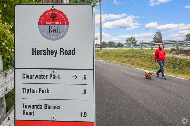 Find peace and tranquility along the Constitution Trail, which passes right through Oakridge.