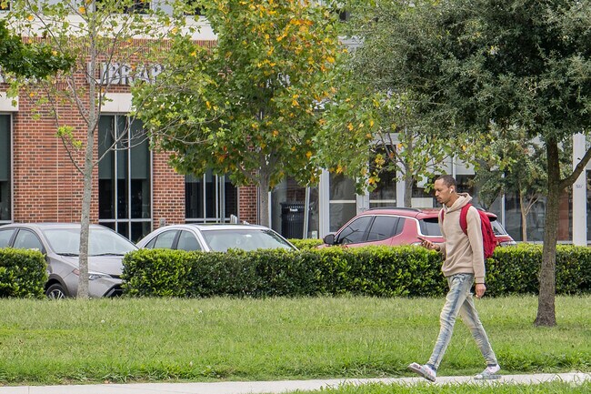 Ballentine Place residents can walk to the campus of Norfolk State University.