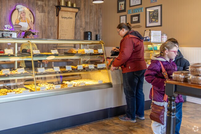 The Happy Mixer is a gluten-free bakery popular with New Britain locals.