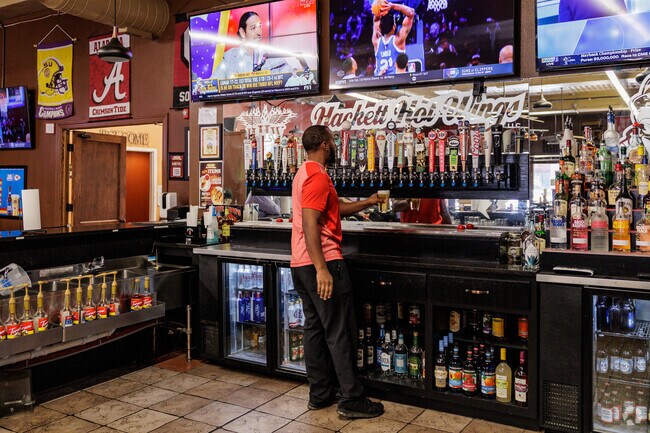 Hackett Hot Wings draws Murphy and Leffen residents to downtown Joplin.