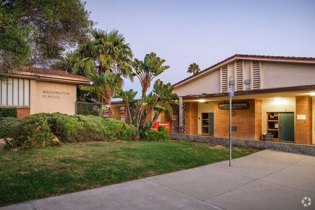 Education comes first at Washington Elementary School Santa Barbara.