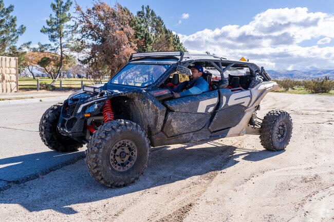 Dune buggies can be seen driving around the thoroughfares of Littlerock.