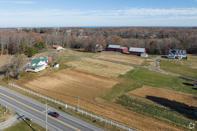 Farmland in St Leonard remains plentiful and is a major industry in Southern Maryland.