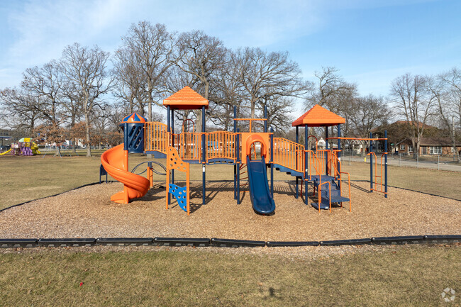 Glen Flora Elementary School in Waukegan serves approximately 450 students.