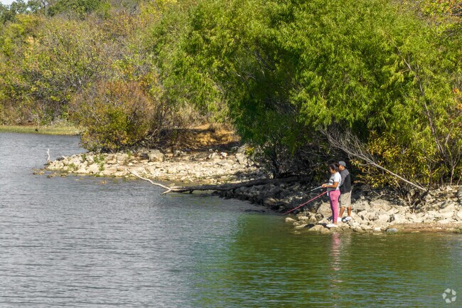 Spend a tranquil and quiet weekend at the Cut trailhead in Lakewood Village.