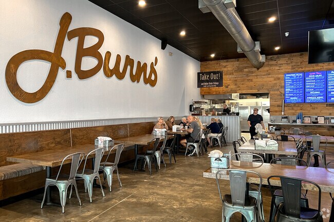 A Lakelander favorite since 1965 is J. Burns Pizza.