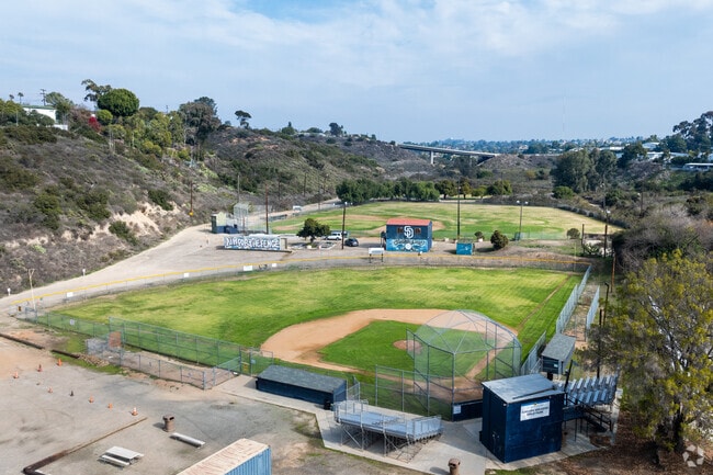A look at Sunshine Bernardini Park from above in Ridgeview-Webster.