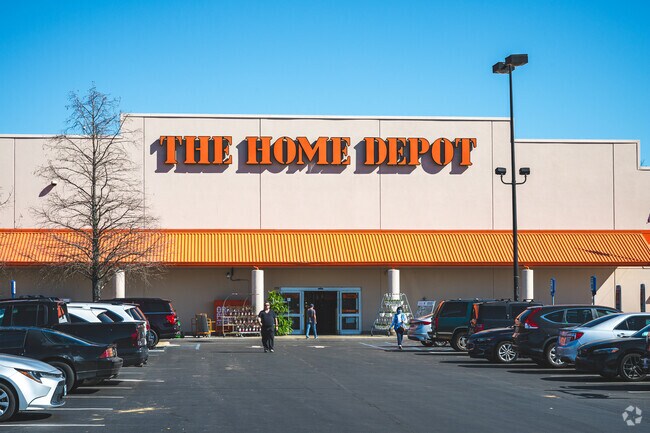 The Home Depot is where many Kimberline residents shop for hardware.