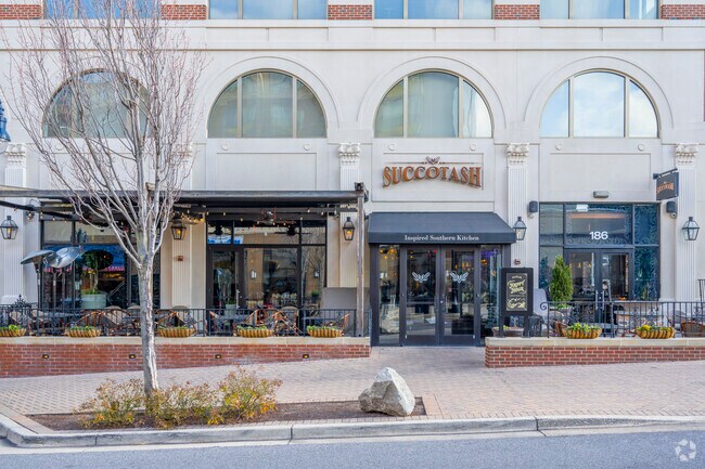 Succotash serves refined cocktails and platefuls of Southern comfort food.