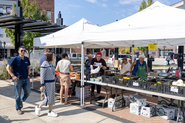Stop by the Central Park Farmers Market and enjoy a wide selection of goods.