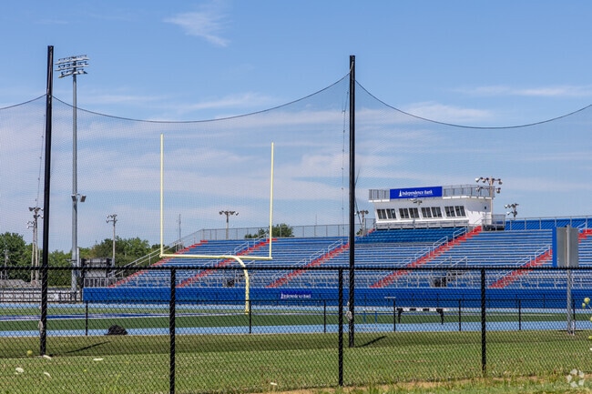 Apollo High School scored a B- in sports on niche.com.