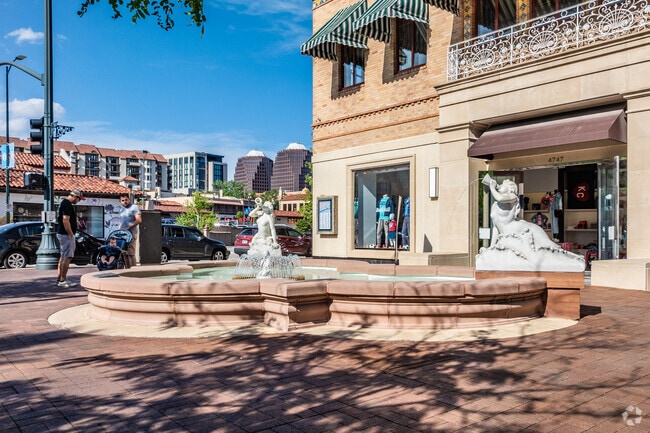 The Plaza shopping district is only a few minutes' drive from Ivanhoe Southwest.