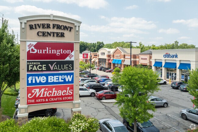 Delawanna residents are minutes away from a number of shops at River Front Center.