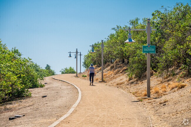 Citrus Ranch Park in Tustin Ranch offers scenic trails for hiking and nature walks.