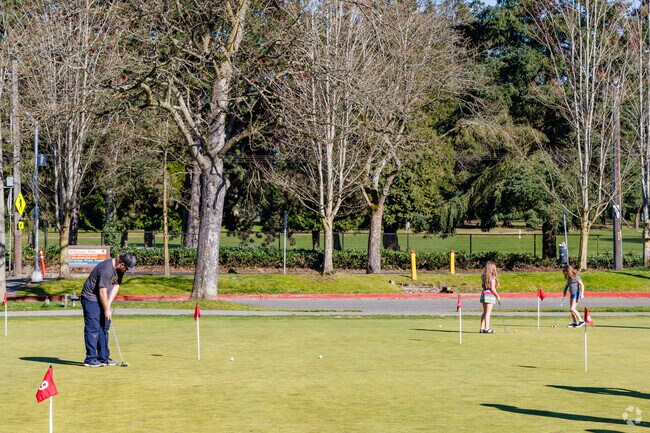 The Jefferson Park Golf Course in Beacon Hill is available to locals of all ages.
