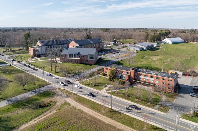 Bristol County Agricultural High School in Dighton offers vocational career programs.