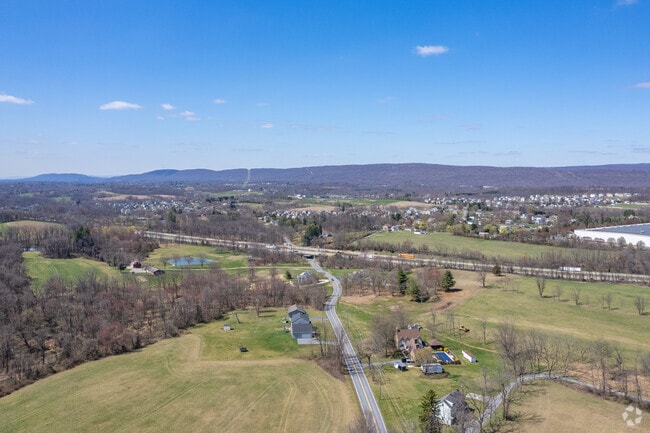 The Appalachian Mountains are just north of Skyline View and offer state game lands where people hunt and walk.