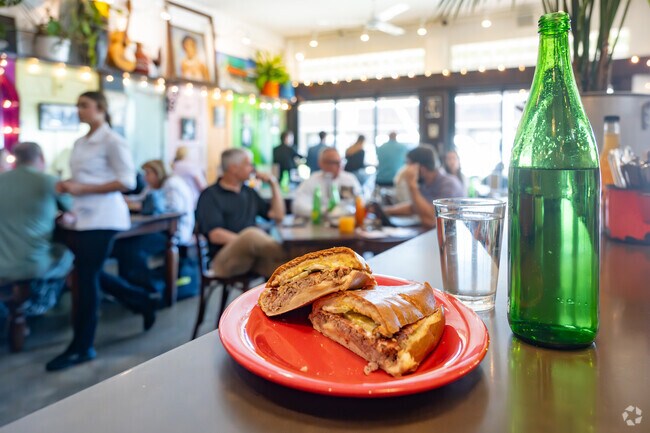 Sol Food in Downtown San Rafael offers a lively environment and great Cubano sandwiches.
