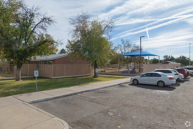 Mesa's Edison Elementary includes a smaller playground for younger students.