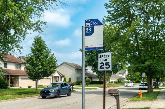 Throughout Summerwood there are several COTA bus routes.