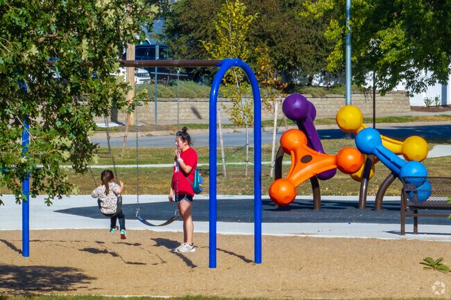 Rudge Memorial Park features a fun playground for kids to enjoy in Irvingdale.
