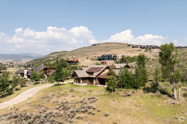 Homes blend into the natural landscape of the Kamas Valley.