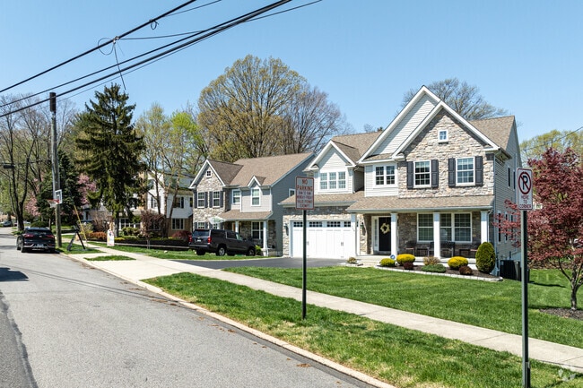 Havertown features many older, stone homes but new construction can be found in areas.