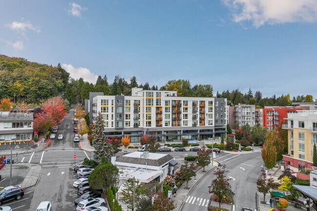 Downtown Mercer Island is a big mix of restaurants, retail and condos.