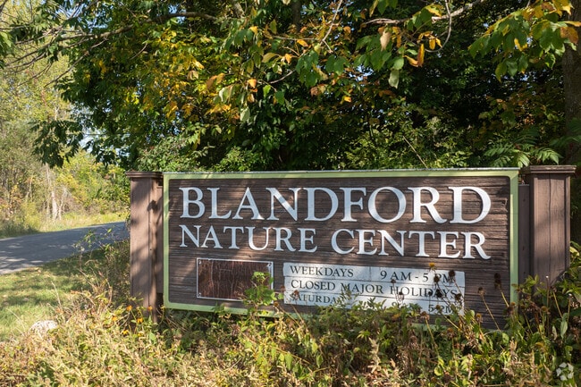 Blandford Nature Center offers an up-close experience with animals and nature.