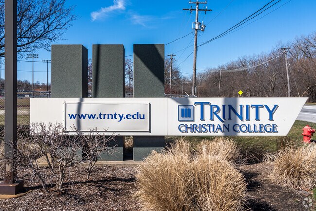 Trinity Christian College is a short distance from the Lake Katherine neighborhood.