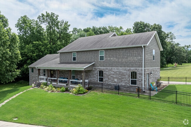 Larger homes on even larger lots are common in parts of the Bridgeport neighborhood.