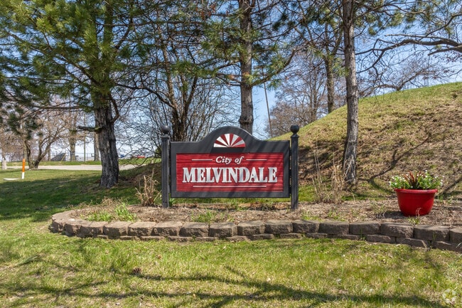 Over 12,500 Melvindale locals call this Detroit downriver city suburb 