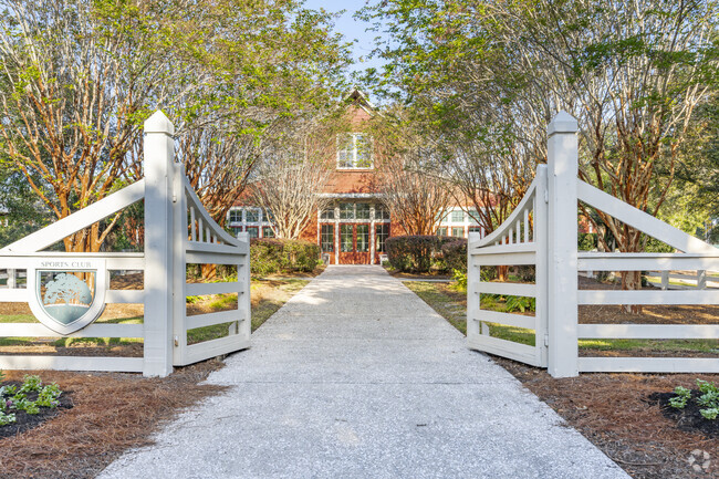 The fitness center and all the architecture of the Oldfield community is a work of art.