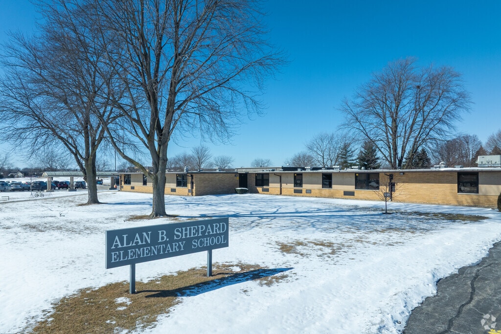 Alan B. Shepard Elementary School has an overall Niche grade of B+.