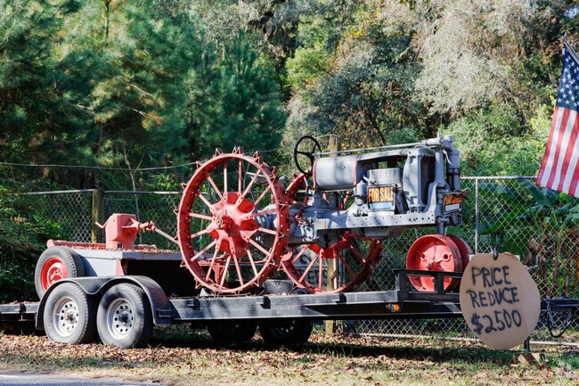 If you're looking for an antique tractor, head to Southeast Tallahassee.