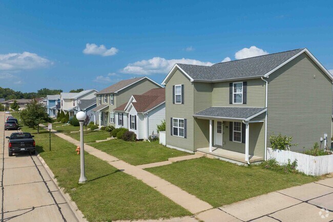 Charming homes line East Urbana's quiet, quaint neighborhoods.