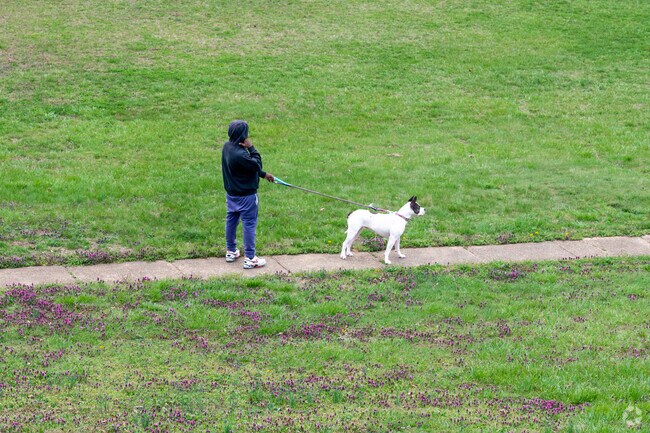 Goodwin Park offers walking paths for jogging and dog walking in Seat Pleasant.