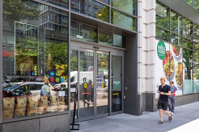 Whole Foods is where residents of Manhattan Valley can grab their groceries.