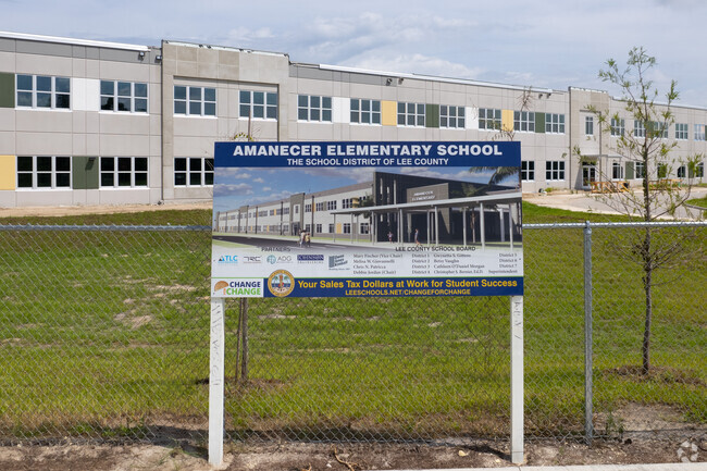 Amanecer Elementary School is the newest school in the county opening it's doors soon