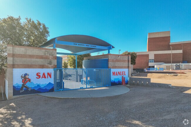 Every student at San Manuel High embarks on a journey to success.