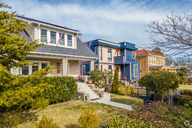 Homes in the Langdon neighborhood tend to have more outdoor space compared to other areas of DC.
